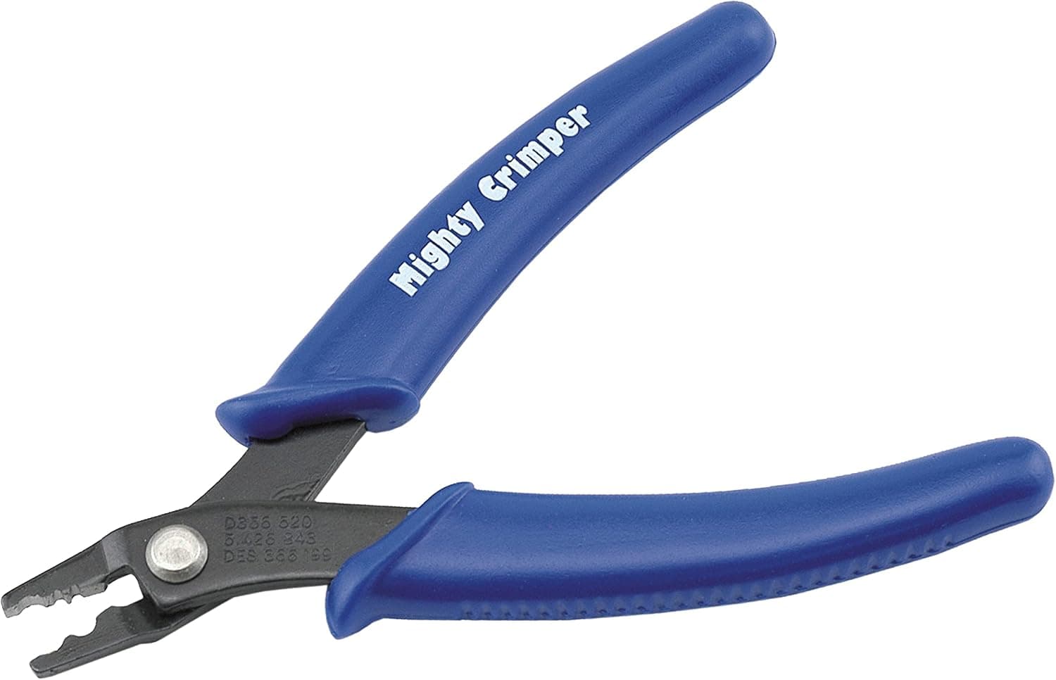 Beadalon Crimp Tool Mighty - Fits Crimp Beads #2-3, Crimp Tubes #4, Dark Blue, 5.25 in