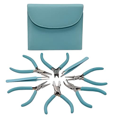 The Beadsmith Fashion Color Pliers, Jewelry Making Supply Set of 8