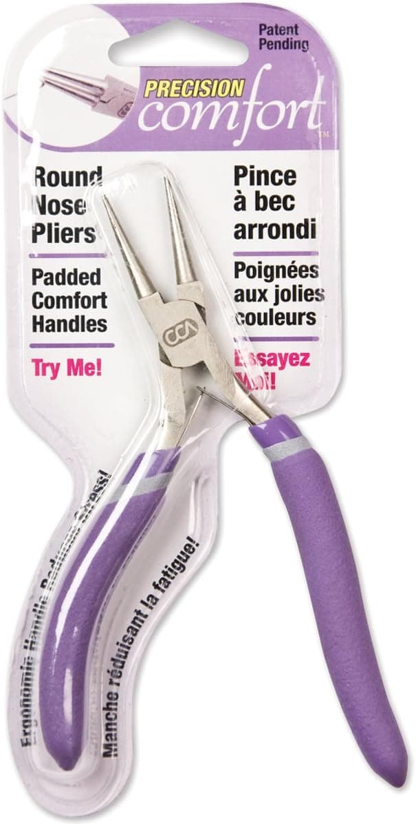 Cousin Precision Comfort Round Nose Plier for Jewelry Making