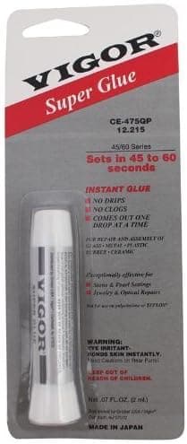 Vigor Super Glue Jewelry Jewelers Fast Drying Instant Adhesive