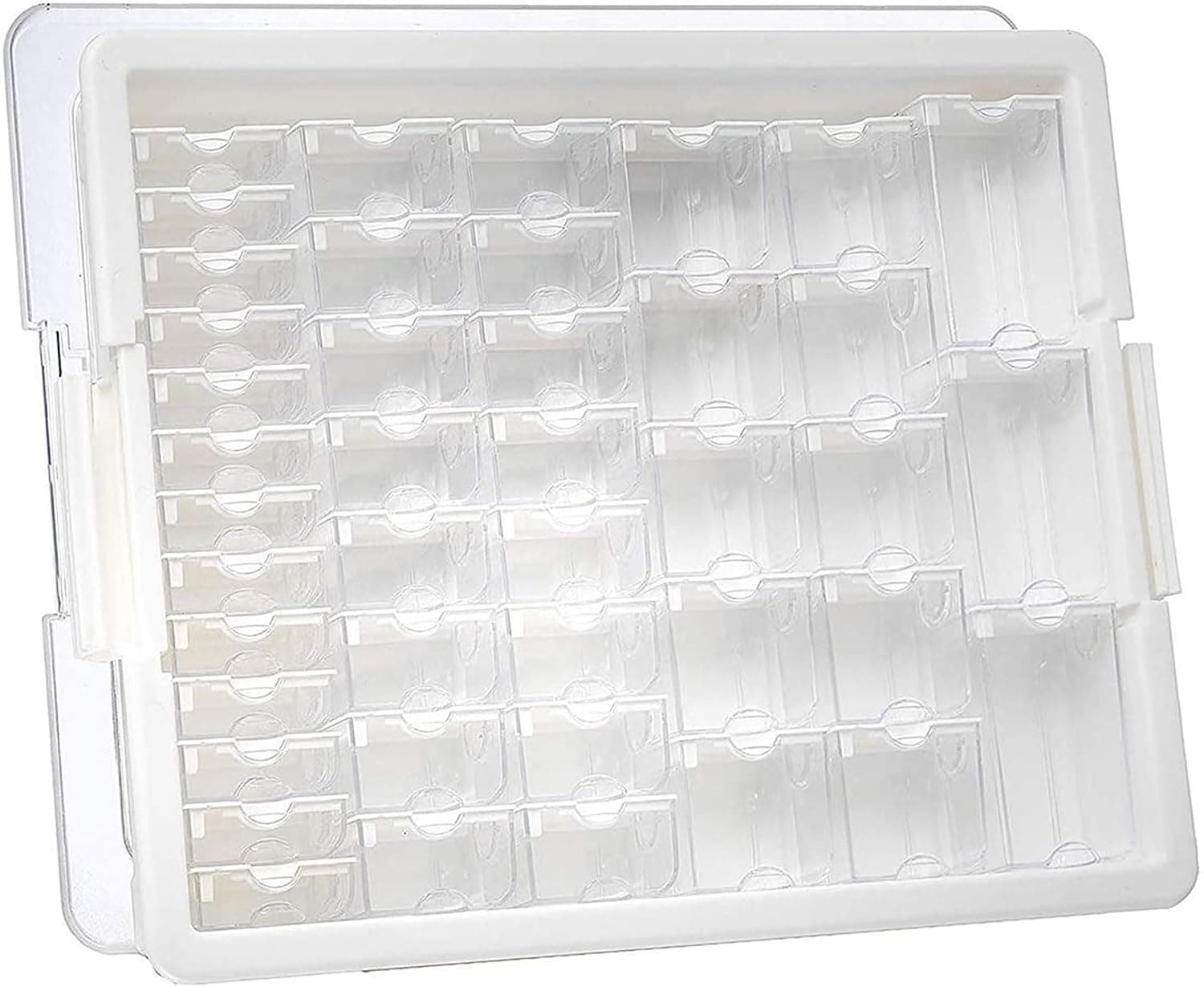 Darice Elizabeth Ward 45 Piece Assorted Portable Diamond Painting Storage and Bead Organizer with 42 Containers