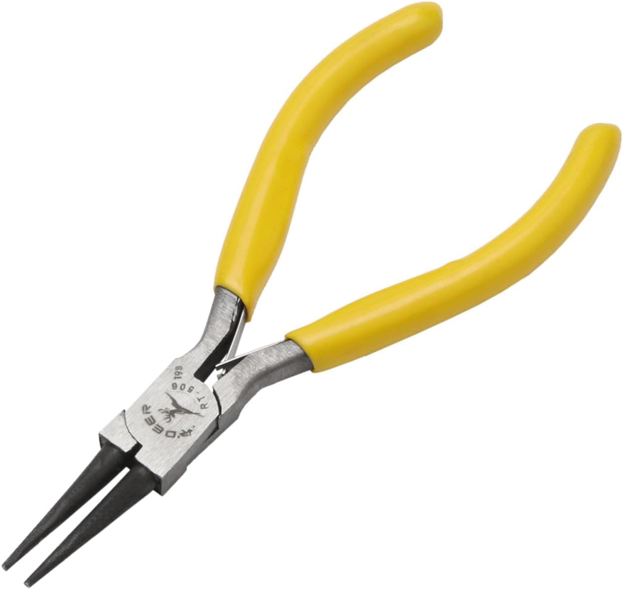 Rongon Small Round Nose Pliers, Mini Wire Jewelry Making Tools Bead Pliers for Wire Wrapping, Jump Rings Making