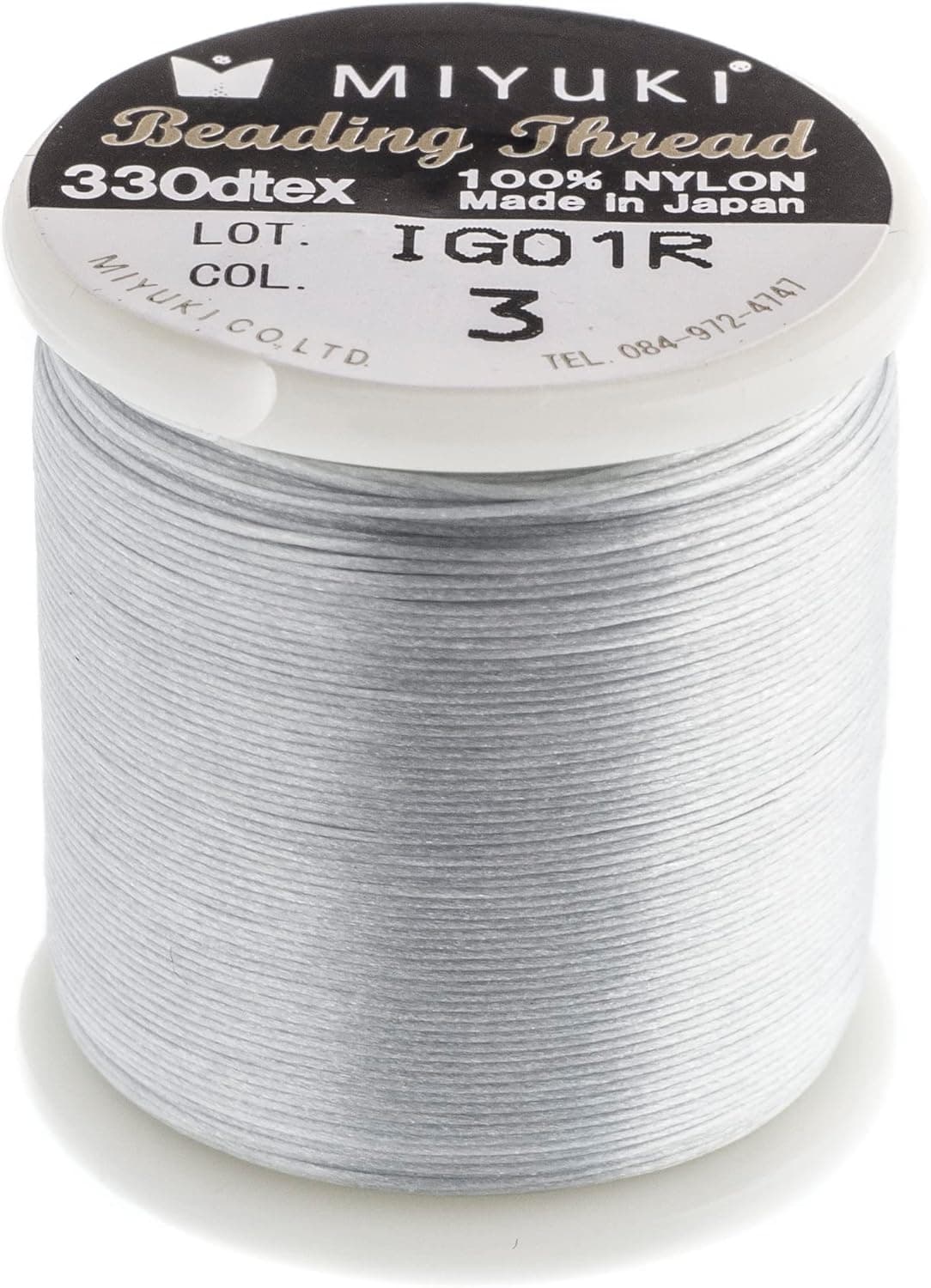 Miyuki Beading Thread 50M White